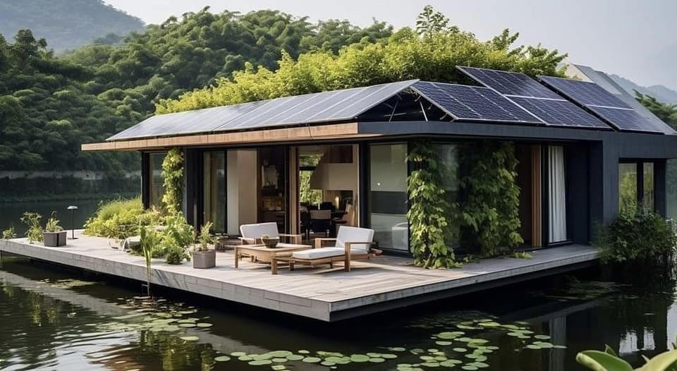 บ้านสวนกลางทุ่งนา